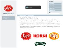 Tablet Screenshot of brandmanual.kavli.no